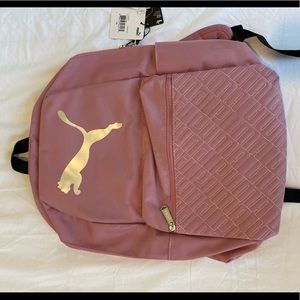 Pink Puma Backpack (brand new)